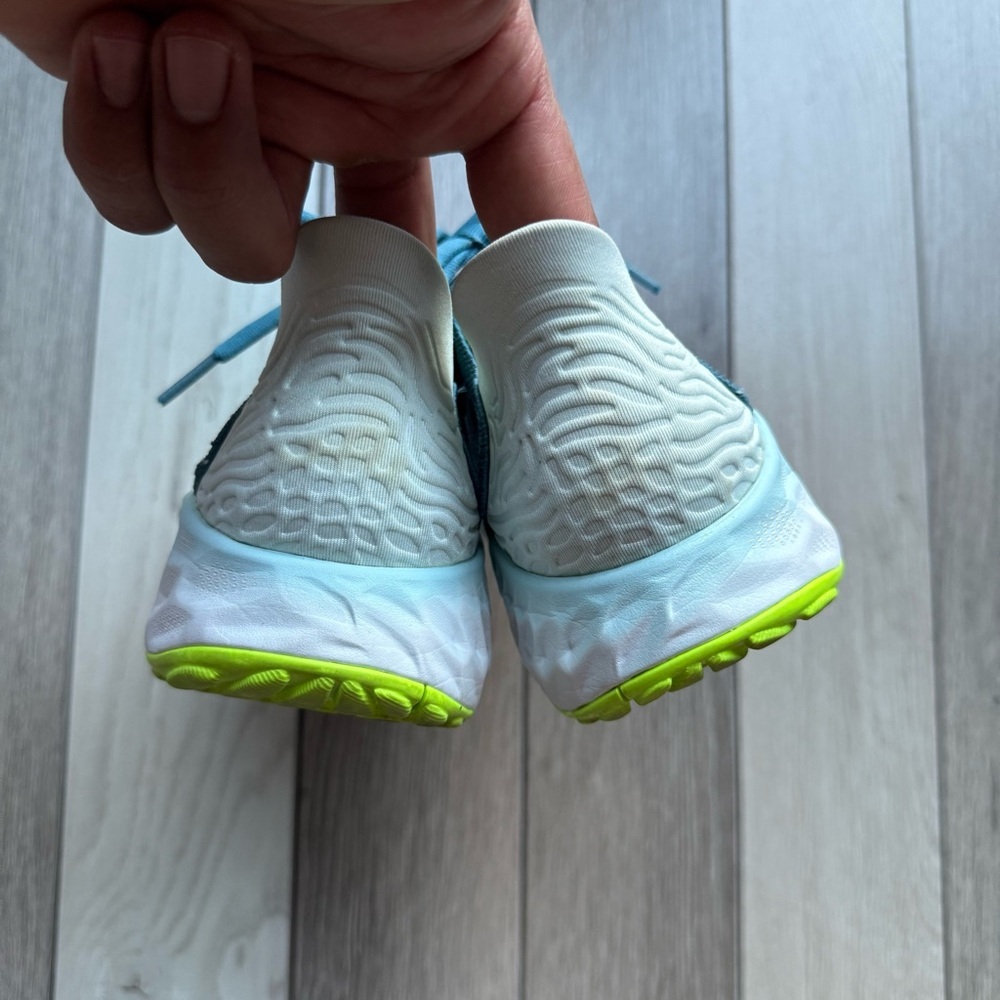 New Balance Blue and Green Athletic Shoes - Picture 6 of 8